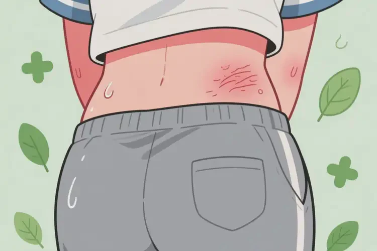 中學(xué)生屁股上偶爾起濕疹可不可以根治(圖2)