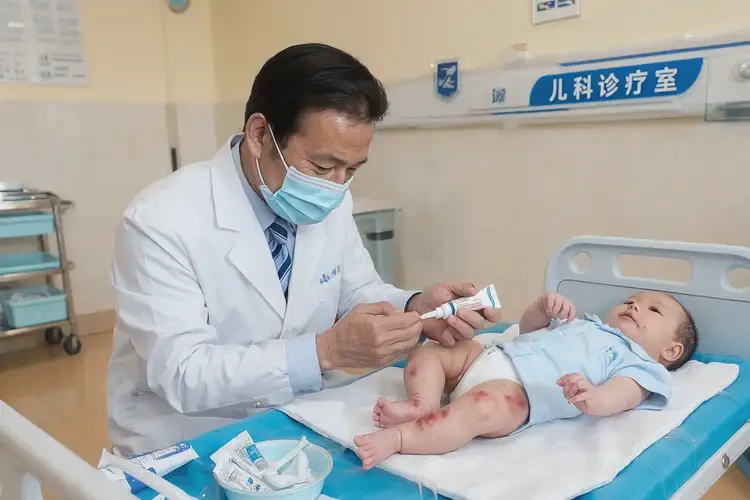 寶寶脖子上出濕疹可以治好嗎(圖3)