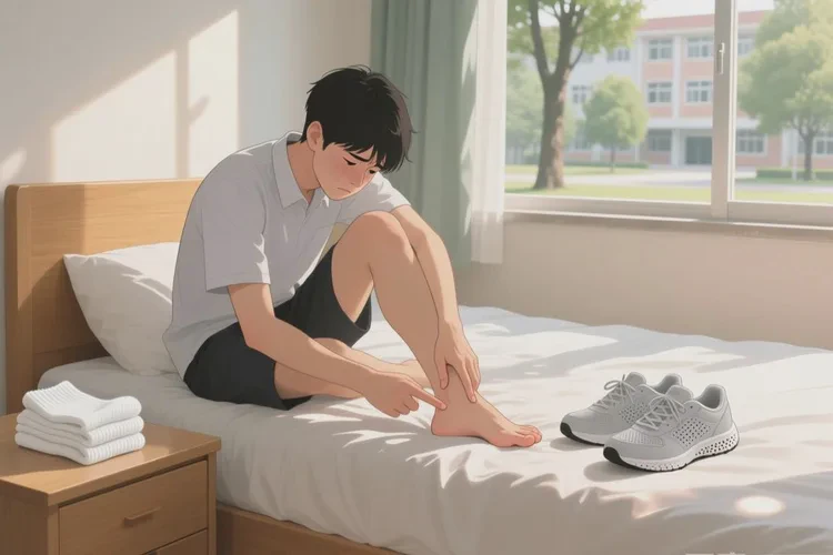 大學生腳上出現(xiàn)濕疹能靠自己自愈嗎(圖3)