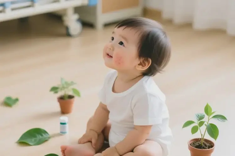 孩子脖子偶爾起濕疹可以治好嗎(圖3)