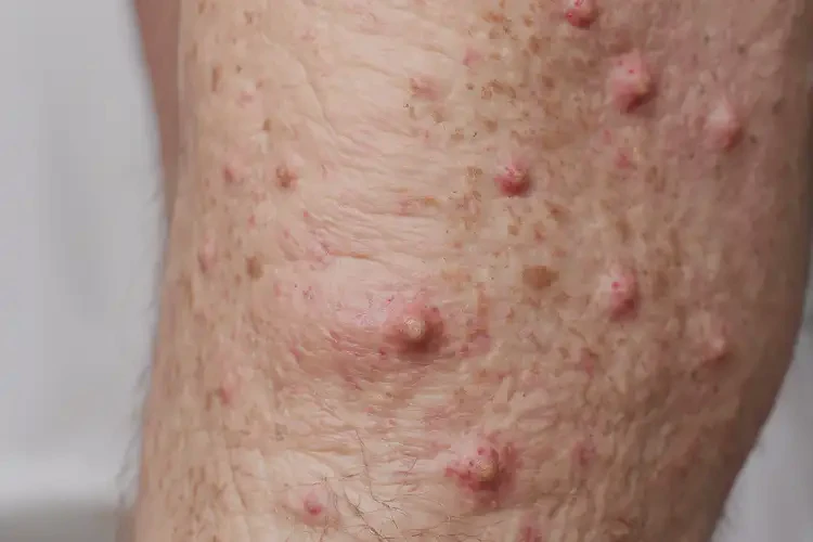 老人小腿上容易起濕疹可以治好嗎(圖4)