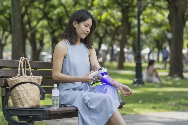 女人腳上長濕疹可不可以根治(圖1)