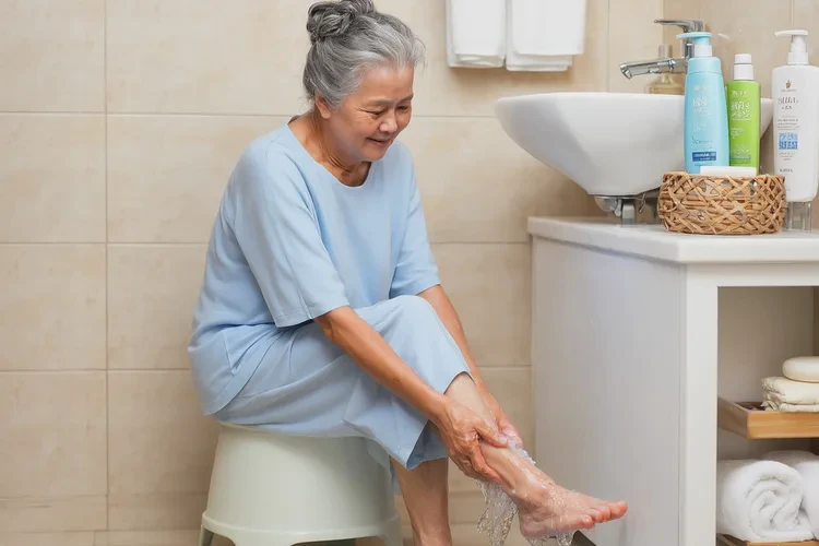 老人小腿出濕疹可以治愈嗎(圖3)