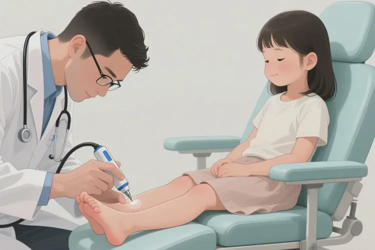 兒童腳上有濕疹可以治愈嗎(圖3)