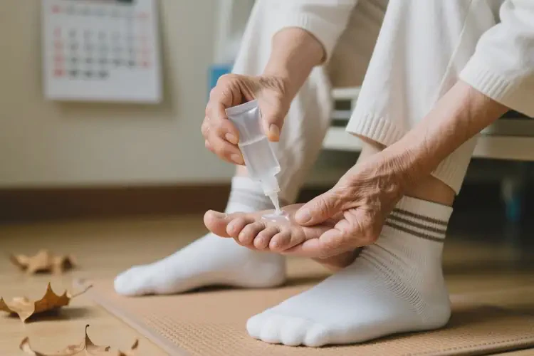 高齡老人腳上容易長濕疹可不可以根治(圖1)