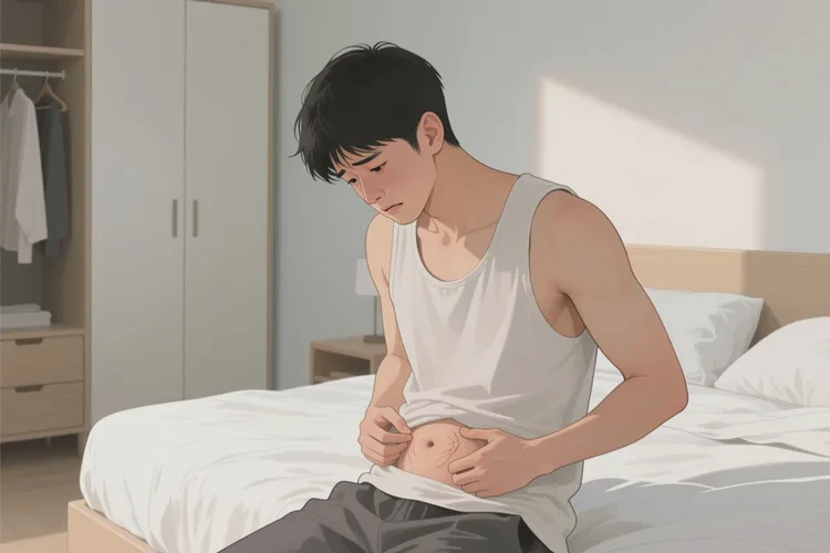 青年人肚子容易起濕疹能靠自己自愈嗎(圖1)