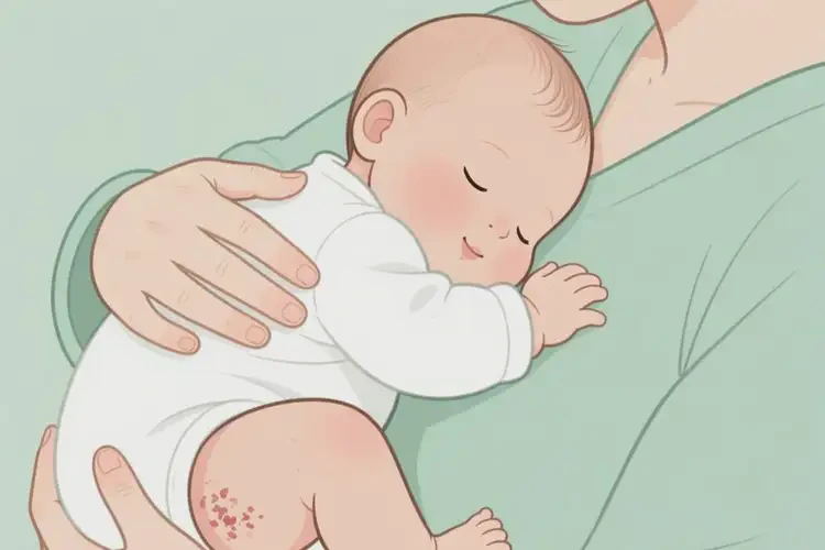 幼兒肛周容易長濕疹可以治好嗎(圖1)