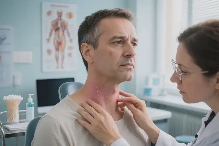 男性脖子出现湿疹可以治好吗(图4)