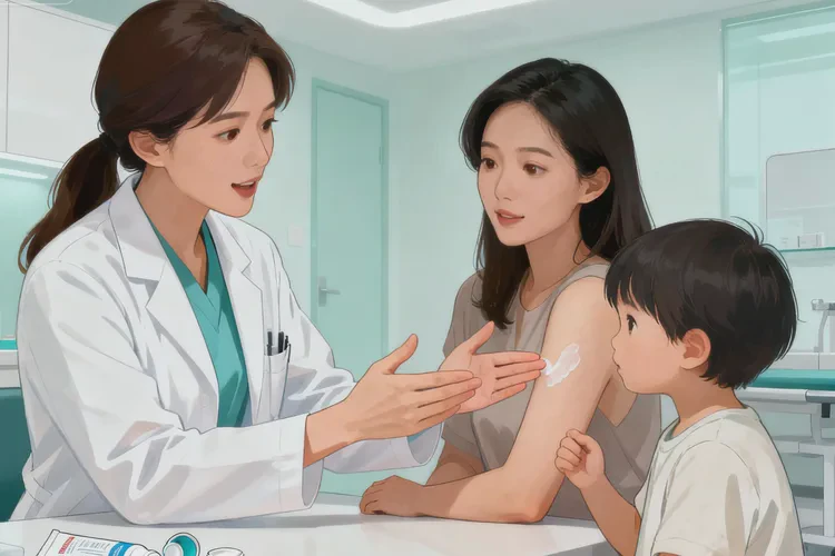 少兒手上容易起濕疹可以治愈嗎(圖3)