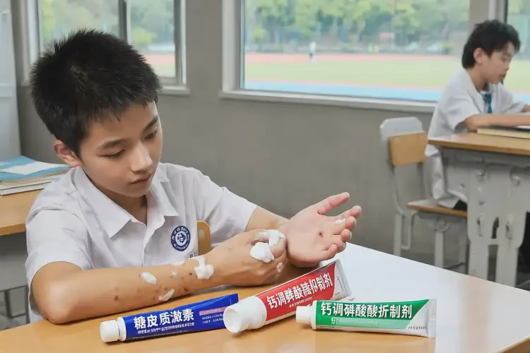 中學生手上偶爾起濕疹可不可以根治(圖3)