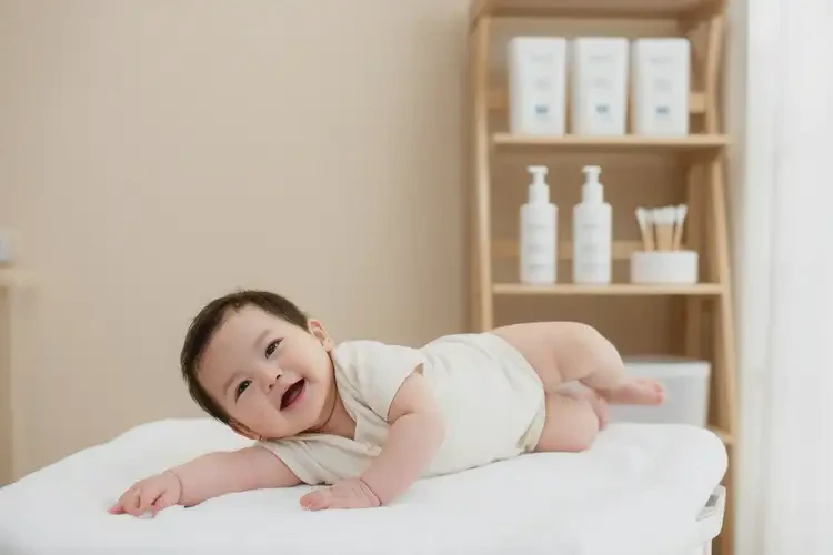 兒童肚子偶爾起濕疹可以徹底自愈嗎(圖1)