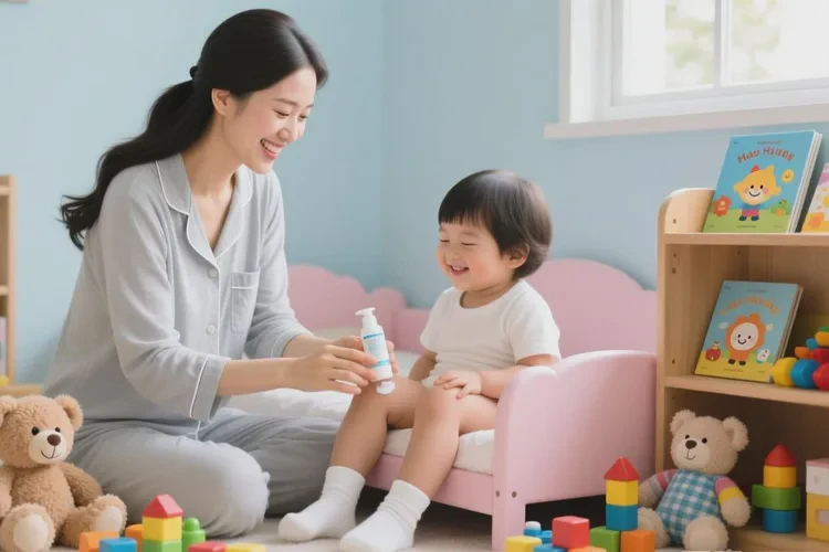 兒童小腿上起濕疹可以治愈嗎(圖1)