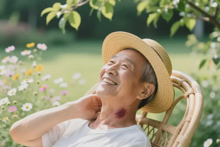 老人脖子有濕疹可以治好嗎(圖3)