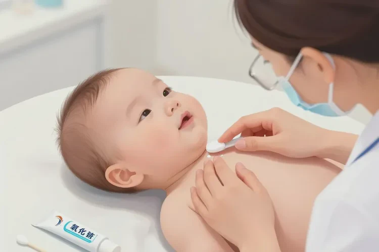 嬰兒脖子容易長濕疹可以治愈嗎(圖2)