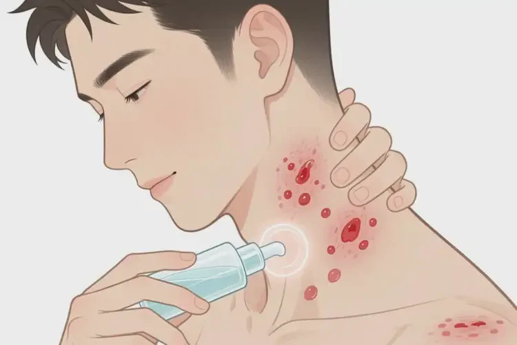 男人脖子上容易起濕疹可不可以根治(圖3)
