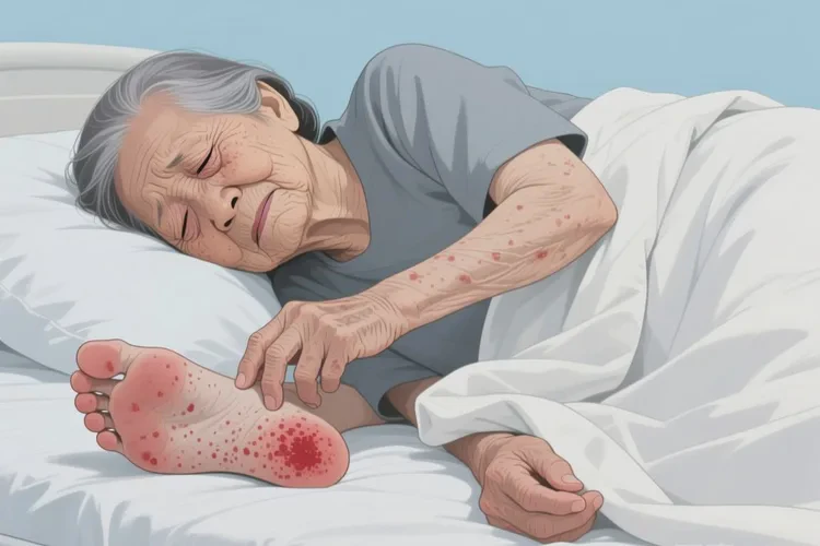 高齡老人腳上起濕疹能靠自己自愈嗎(圖3)