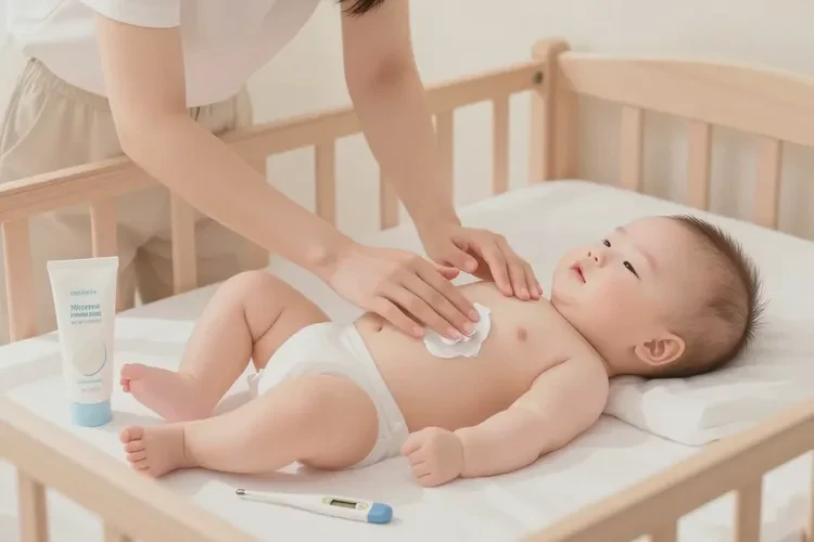 小孩肚子起濕疹可以治愈嗎(圖1)