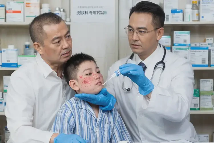 兒童面部經(jīng)常起濕疹可以治好嗎(圖3)