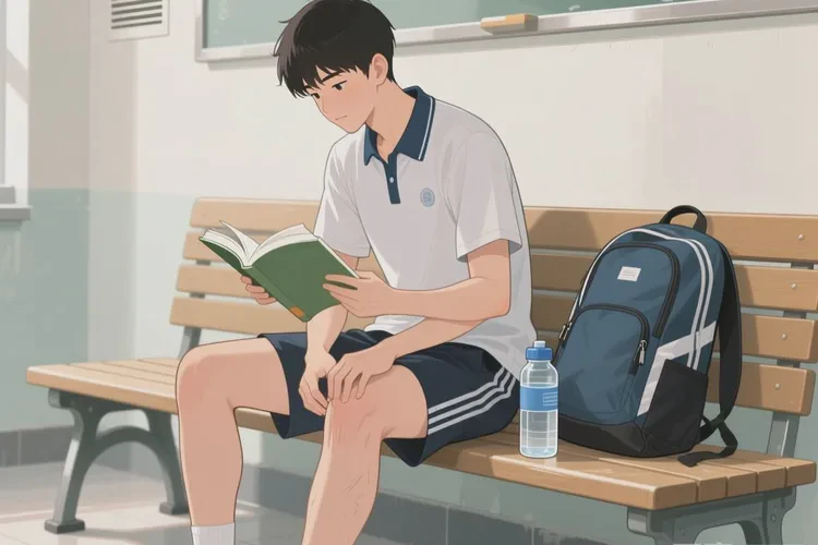 大學(xué)生大腿偶爾起濕疹能靠自己自愈嗎(圖2)