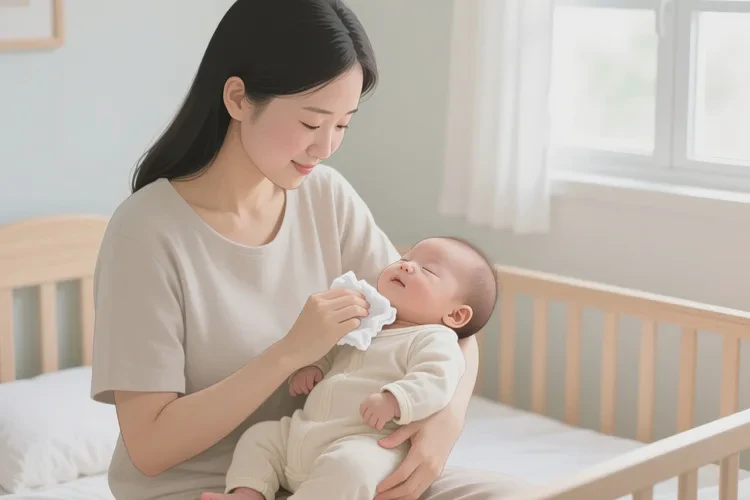 嬰兒脖子上偶爾起濕疹可以治愈嗎(圖1)