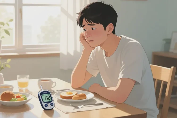 28歲早餐血糖24.7是怎么回事(圖1)