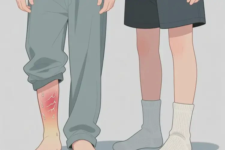 青少年小腿起濕疹可以治好嗎(圖1)