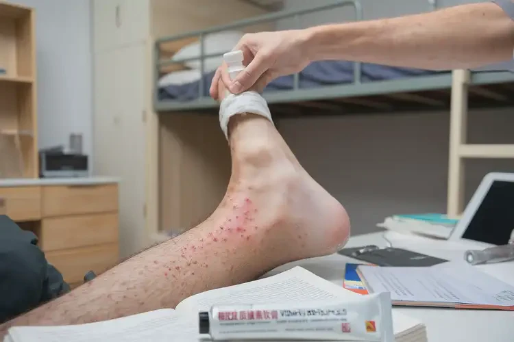 大學(xué)生小腿起濕疹可以治好嗎(圖3)