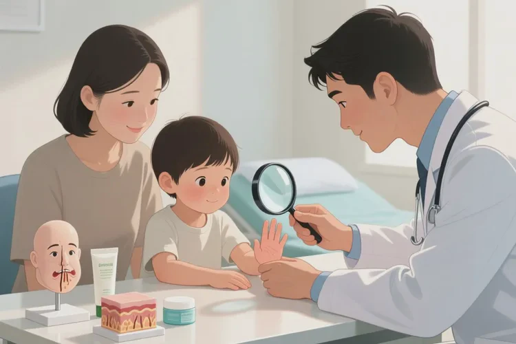 兒童手上有濕疹可以治愈嗎(圖4)