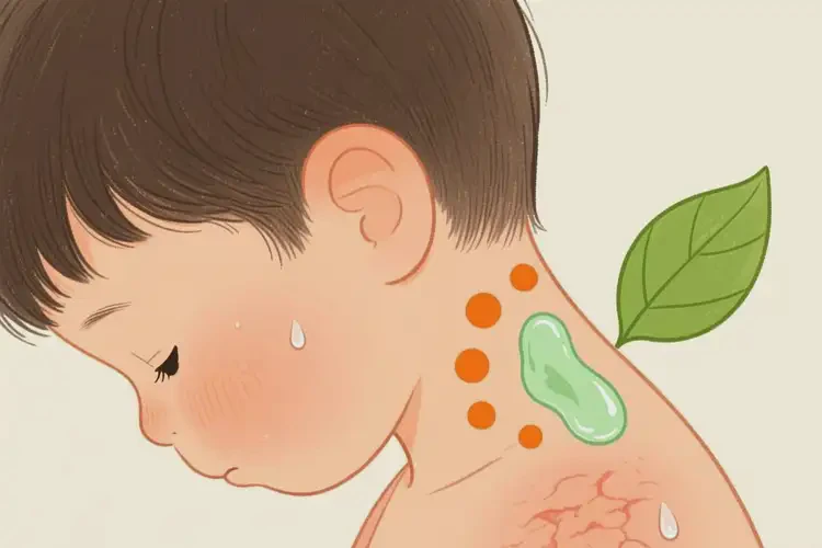 少兒脖子上偶爾起濕疹可以治好嗎(圖3)