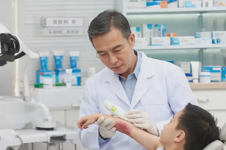 孩子身上出濕疹不管它會(huì)自己痊愈嗎(圖3)