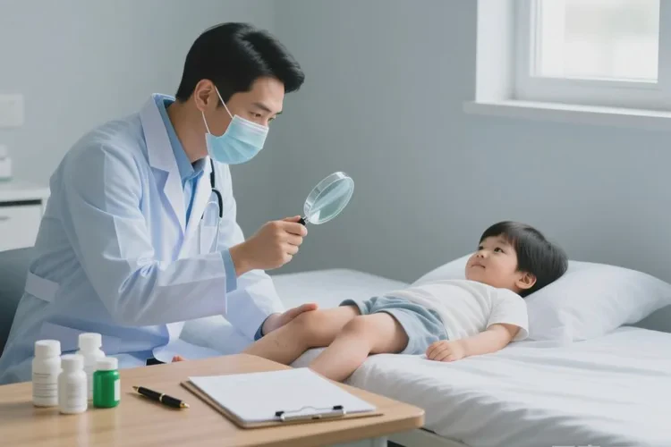 兒童大腿起濕疹可以治愈嗎(圖3)