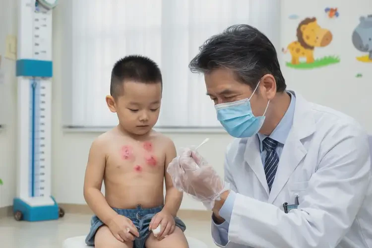 幼兒脖子偶爾起濕疹可以治好嗎(圖3)