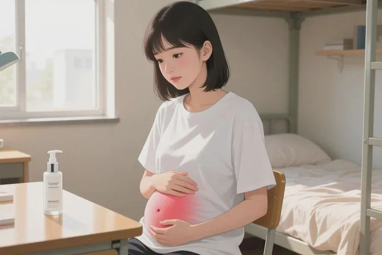 大學(xué)生肚子容易長濕疹能靠自己自愈嗎(圖1)