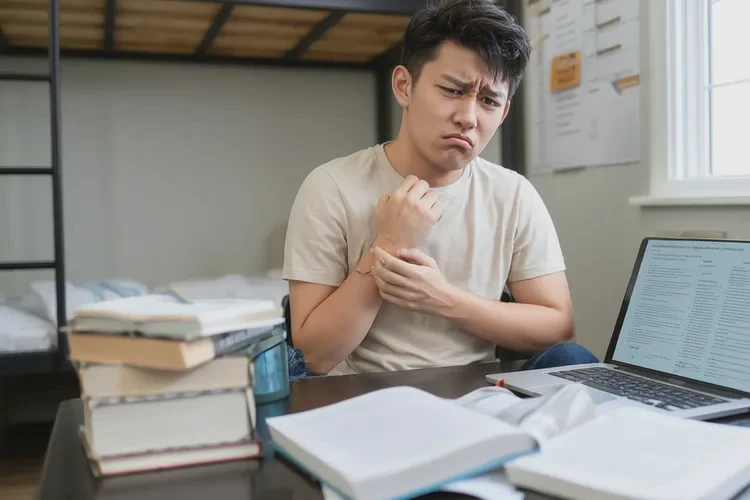 大學(xué)生屁股上經(jīng)常起濕疹能靠自己自愈嗎(圖1)