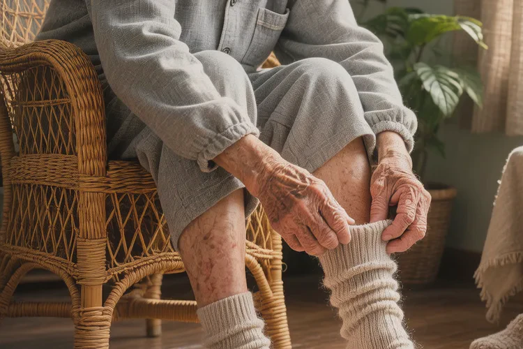 老人脚上长湿疹可以治愈吗(图2)