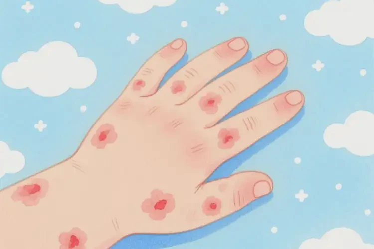 少兒手上偶爾長濕疹可以治好嗎(圖2)