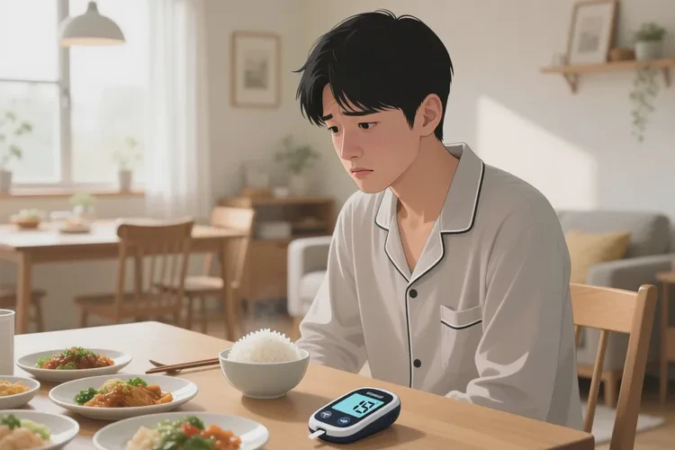 28歲晚餐血糖16點(diǎn)0是怎么回事(圖1)