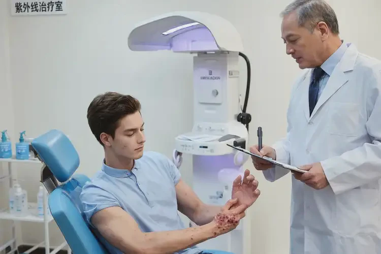 男生手上偶爾起濕疹可以治好嗎(圖2)