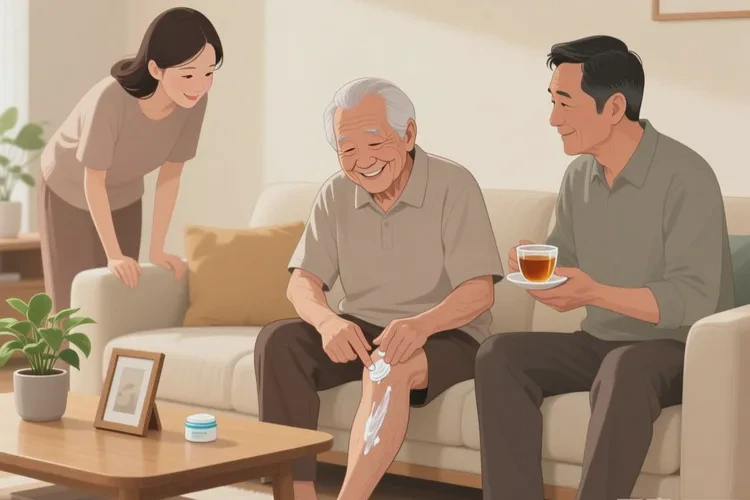 高齡老人大腿偶爾長濕疹能靠自己自愈嗎(圖2)