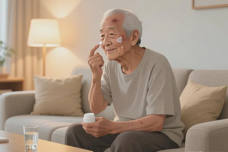 高齡老人臉上容易起濕疹能靠自己自愈嗎(圖2)