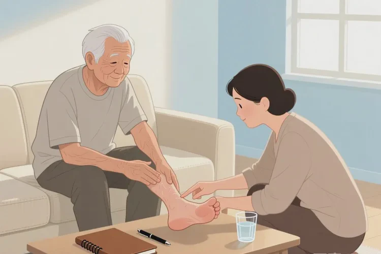 老年人脚上长湿疹能靠自己自愈吗(图4)