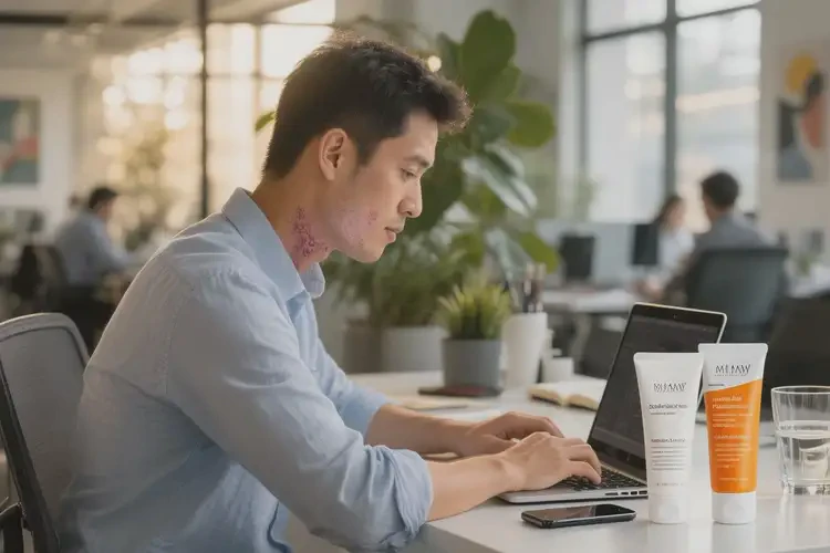 男性脖子出现湿疹可以治好吗(图2)