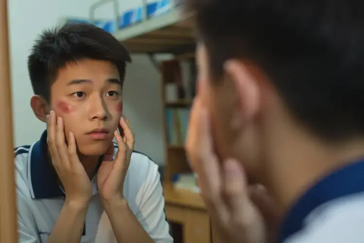 大学生脸上出现湿疹可不可以根治(图4)