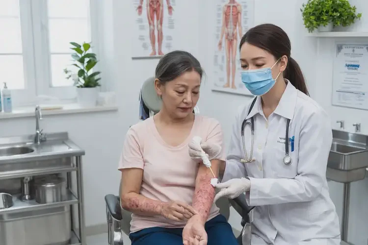 女性屁股有湿疹可以治好吗(图3)