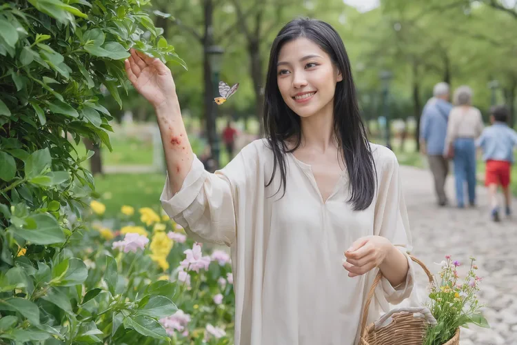 女人身上偶爾長(zhǎng)濕疹能靠自己自愈嗎(圖3)