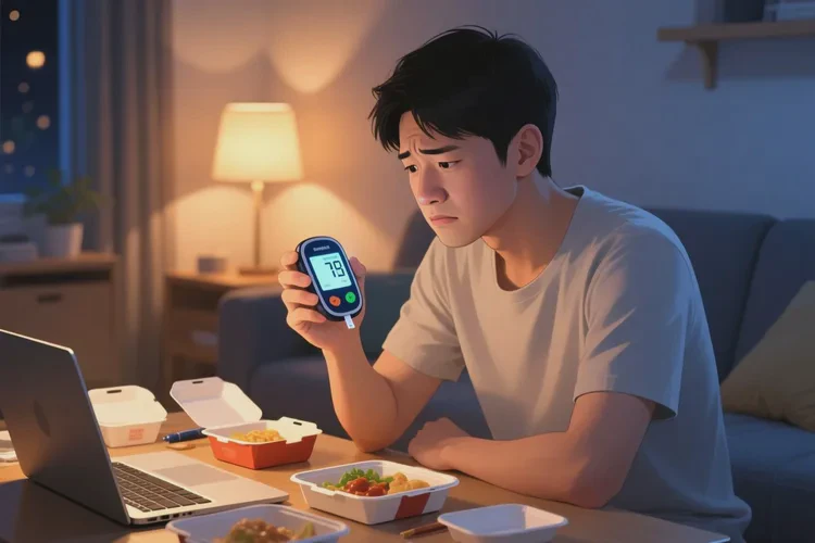 27歲晚上血糖17點(diǎn)5是怎么回事(圖1)