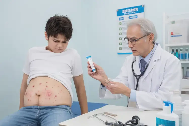 大學(xué)生肚子偶爾起濕疹可不可以根治(圖3)