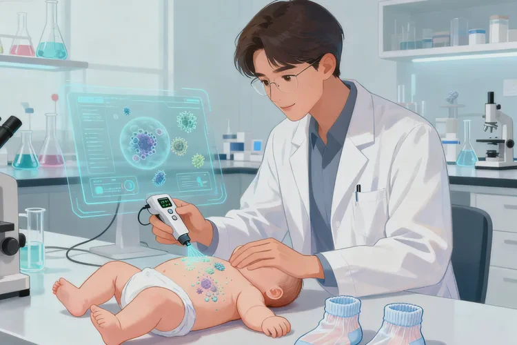 婴儿小腿经常长湿疹可以治愈吗(图2)