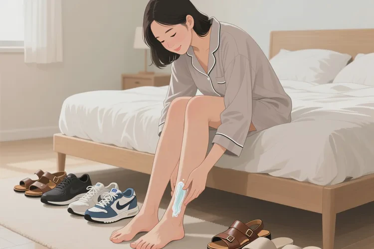 女人腳上容易長濕疹能靠自己自愈嗎(圖3)