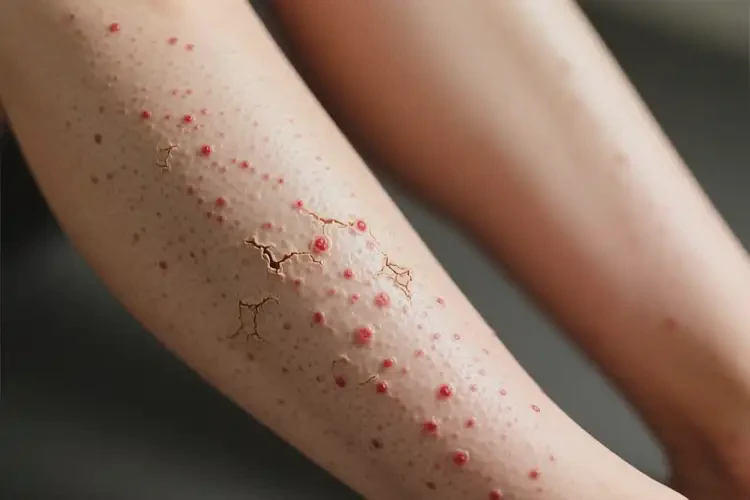 女人小腿上長濕疹可不可以根治(圖2)